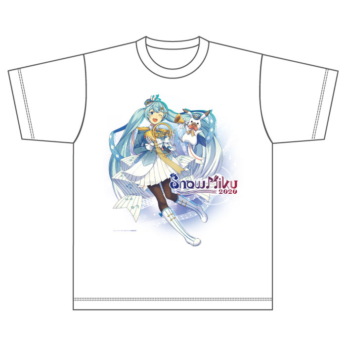 グッズ Snow Parade Stage 特別イラストtシャツ Snow Miku 2020