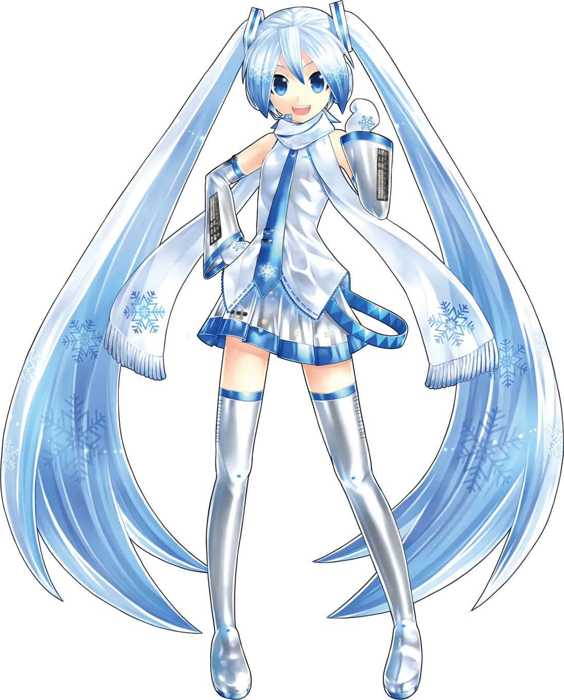 雪ミクのキャラクター画像